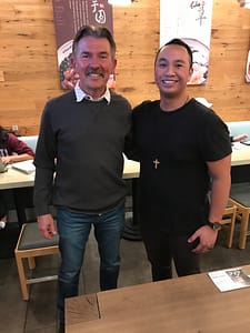 Steve Smeltzer and Pastor David Sormillion